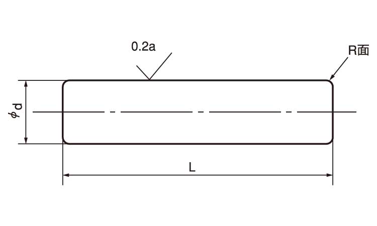 平行ピン（軟質（大陽図面