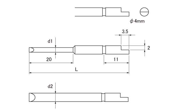 ビット　Ｄ７１（－）図面
